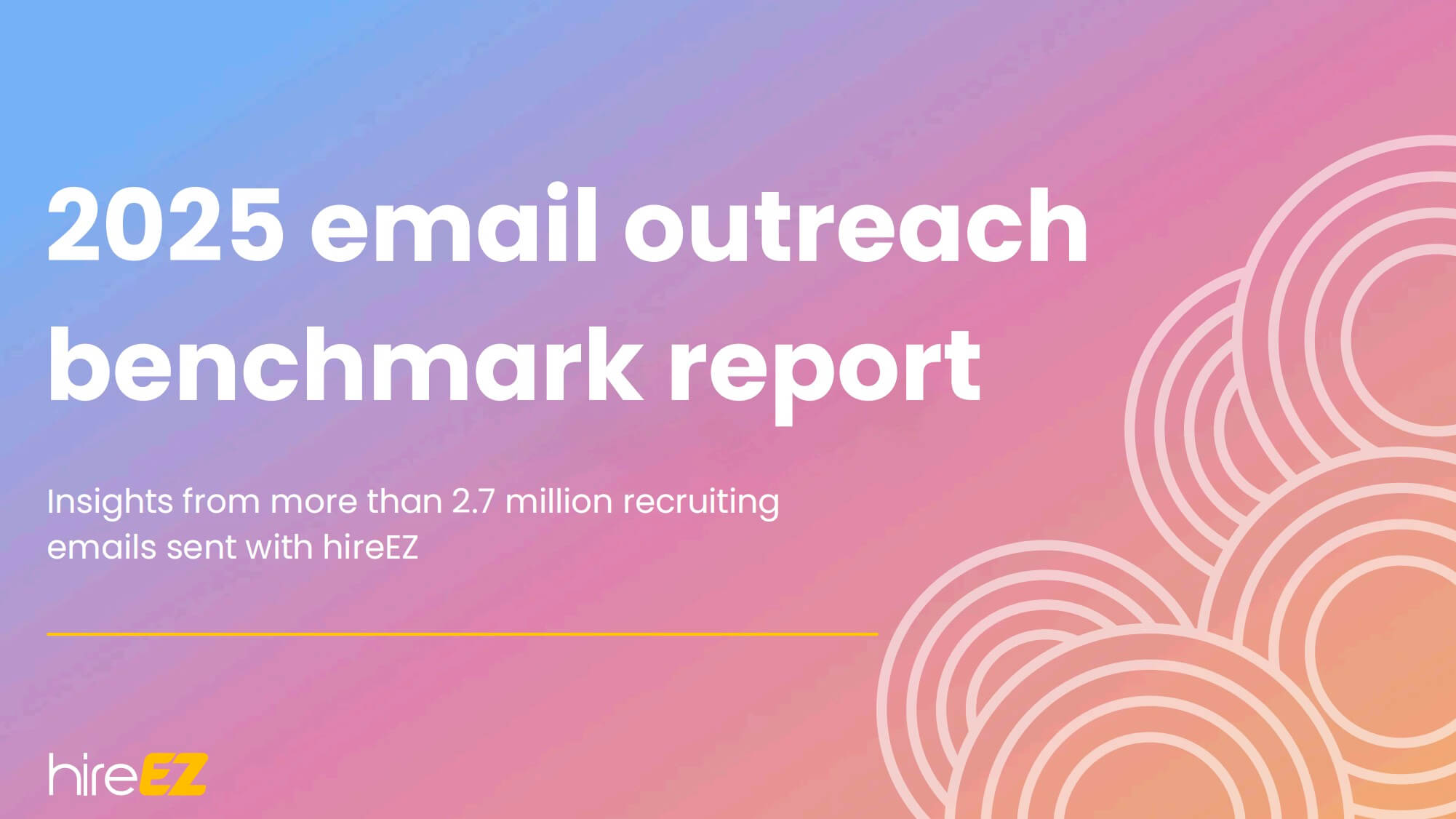 2025 email outreach benchmark report
