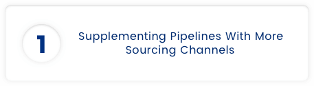 Supplementing pipelines with more sourcing channels